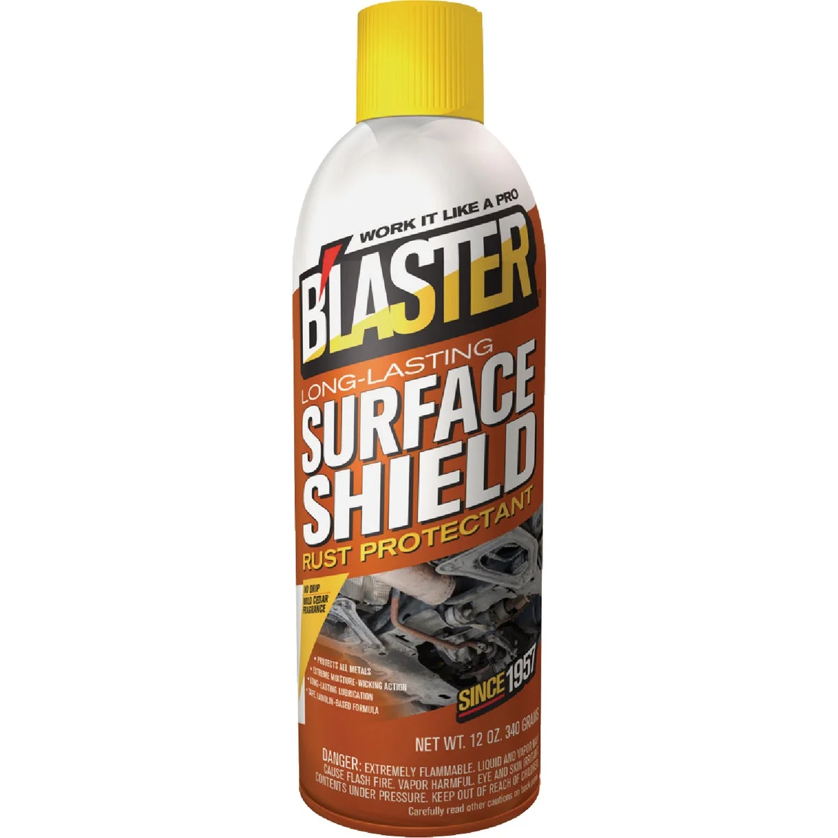 Traditional Blaster Surface Shield 12 Oz. Long-Lasting Rust Protectant Safe