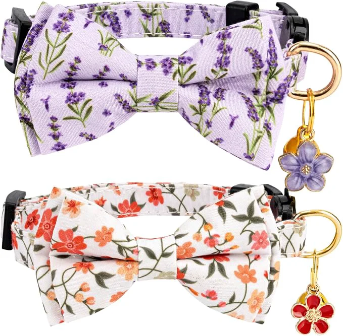 Elegant 2 Pack Breakaway Cat Collar User-Friendly