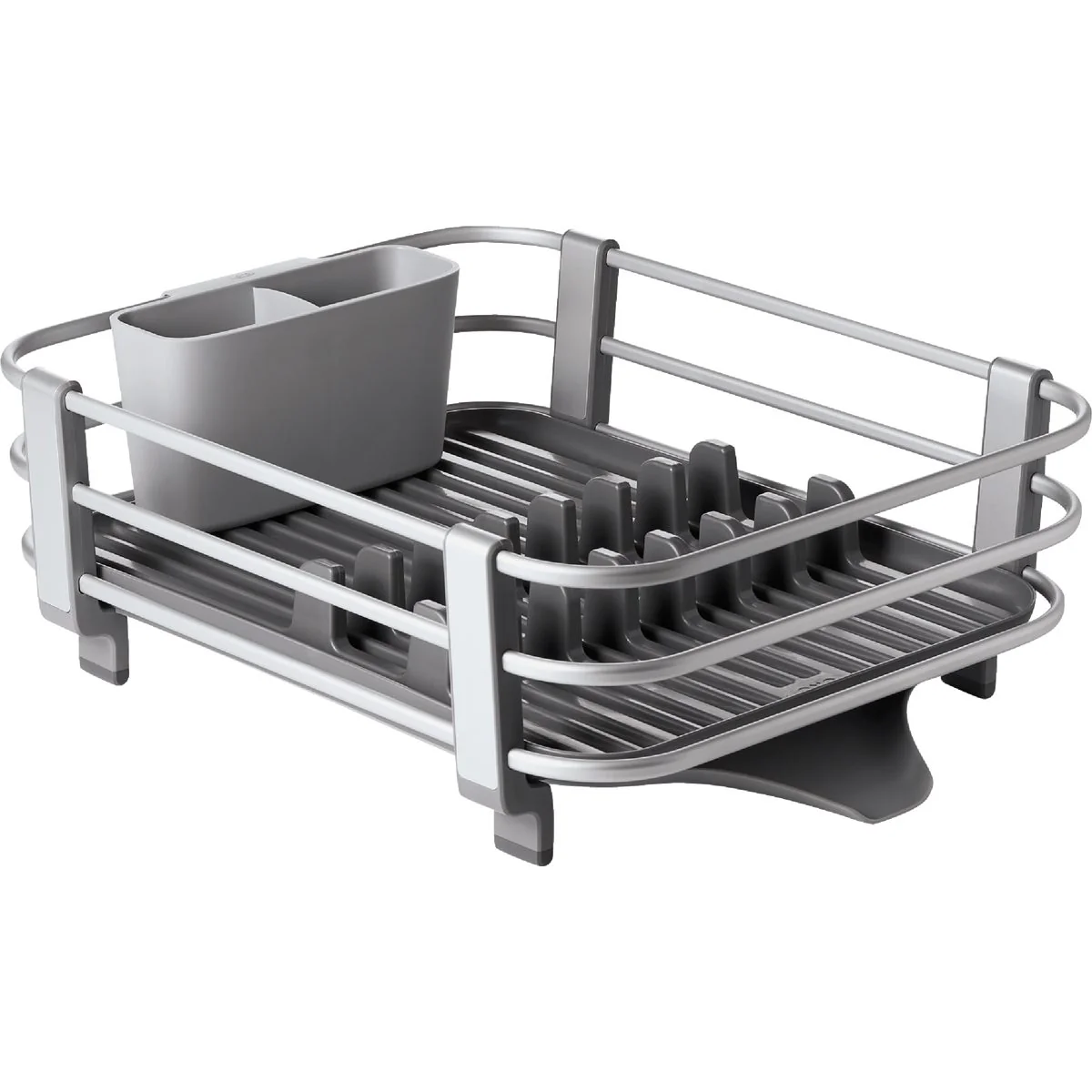 Convenient OXO Good Grips Aluminum Dish Rack Exceptional