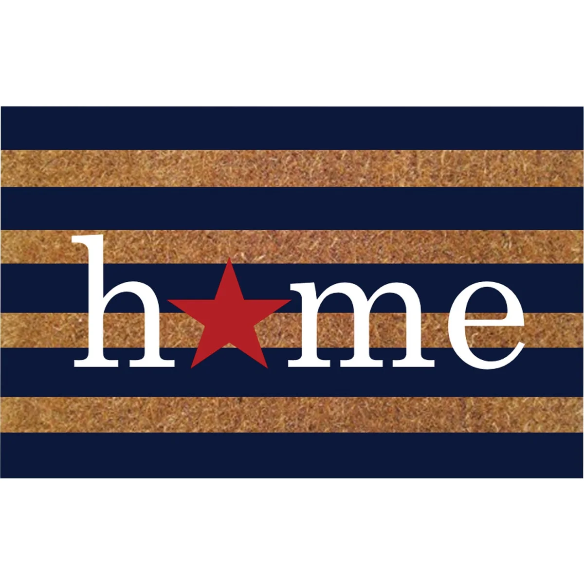Relaxed Rockport Premium Americana 18 In. x 30 In. Coir Outdoor Doormat Home Minimalist
