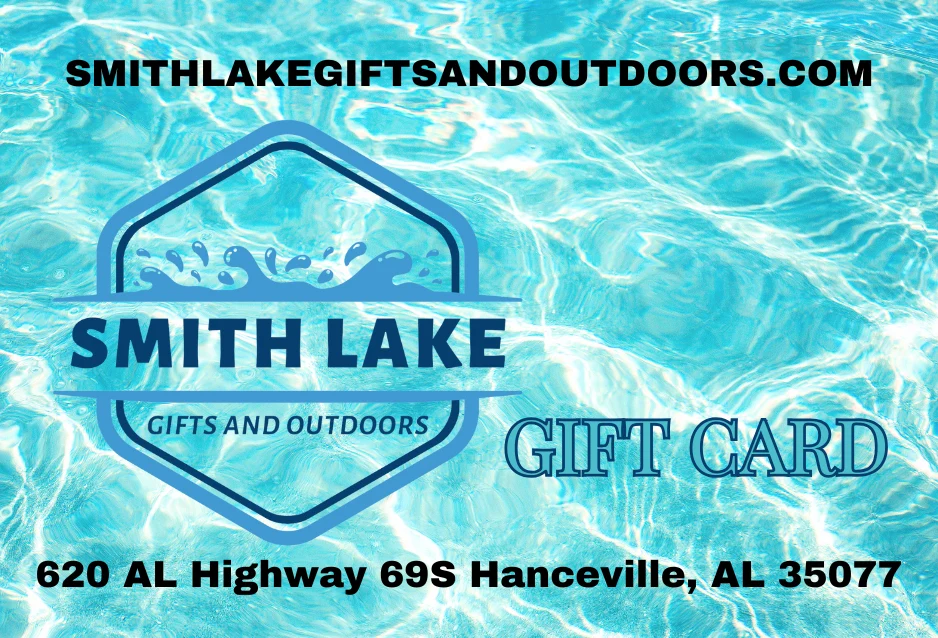 High-End Smith Lake Gifts and Outdoors Gift Card Lightweight