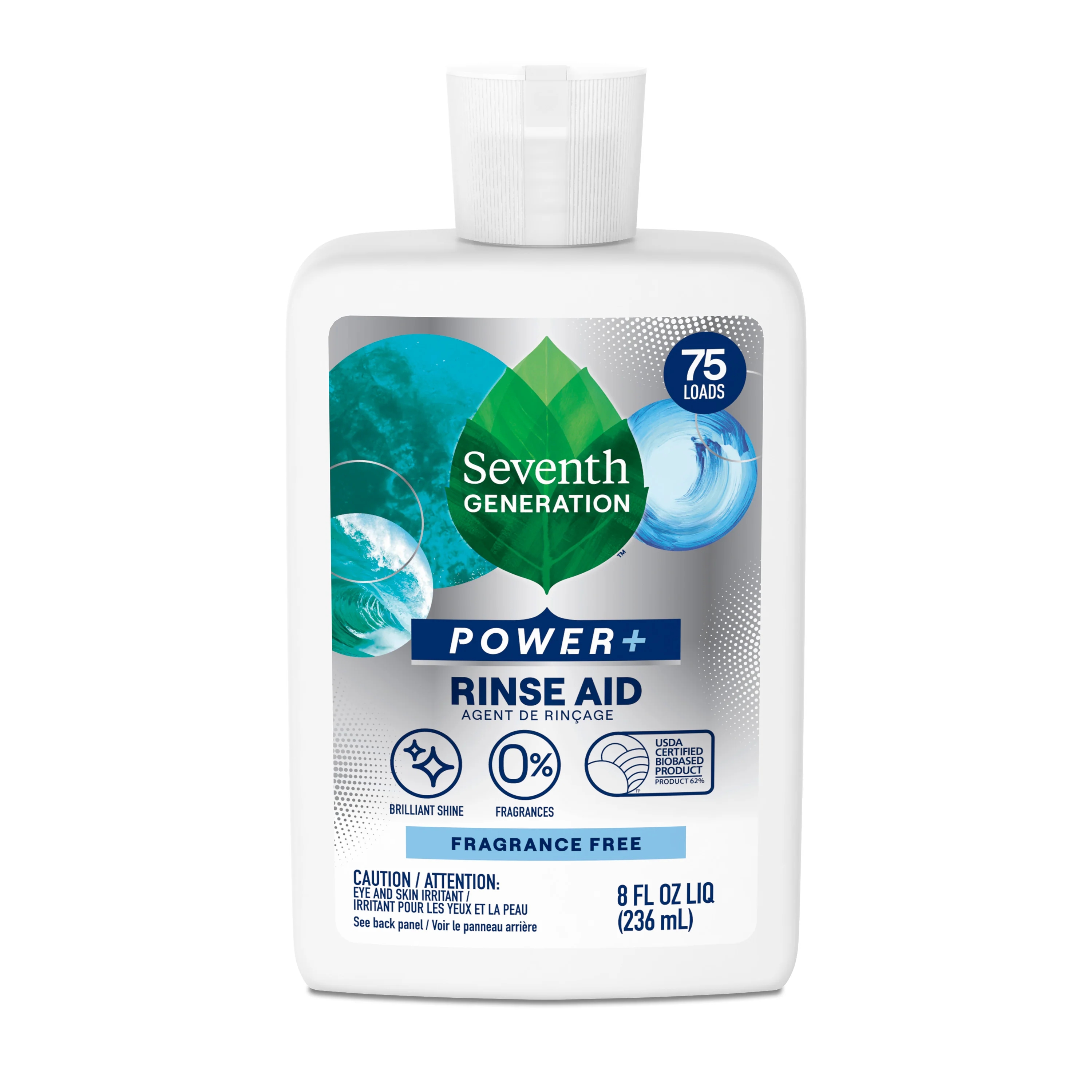Genuine Seventh Generation Dishwasher Rinse Aid Detailed