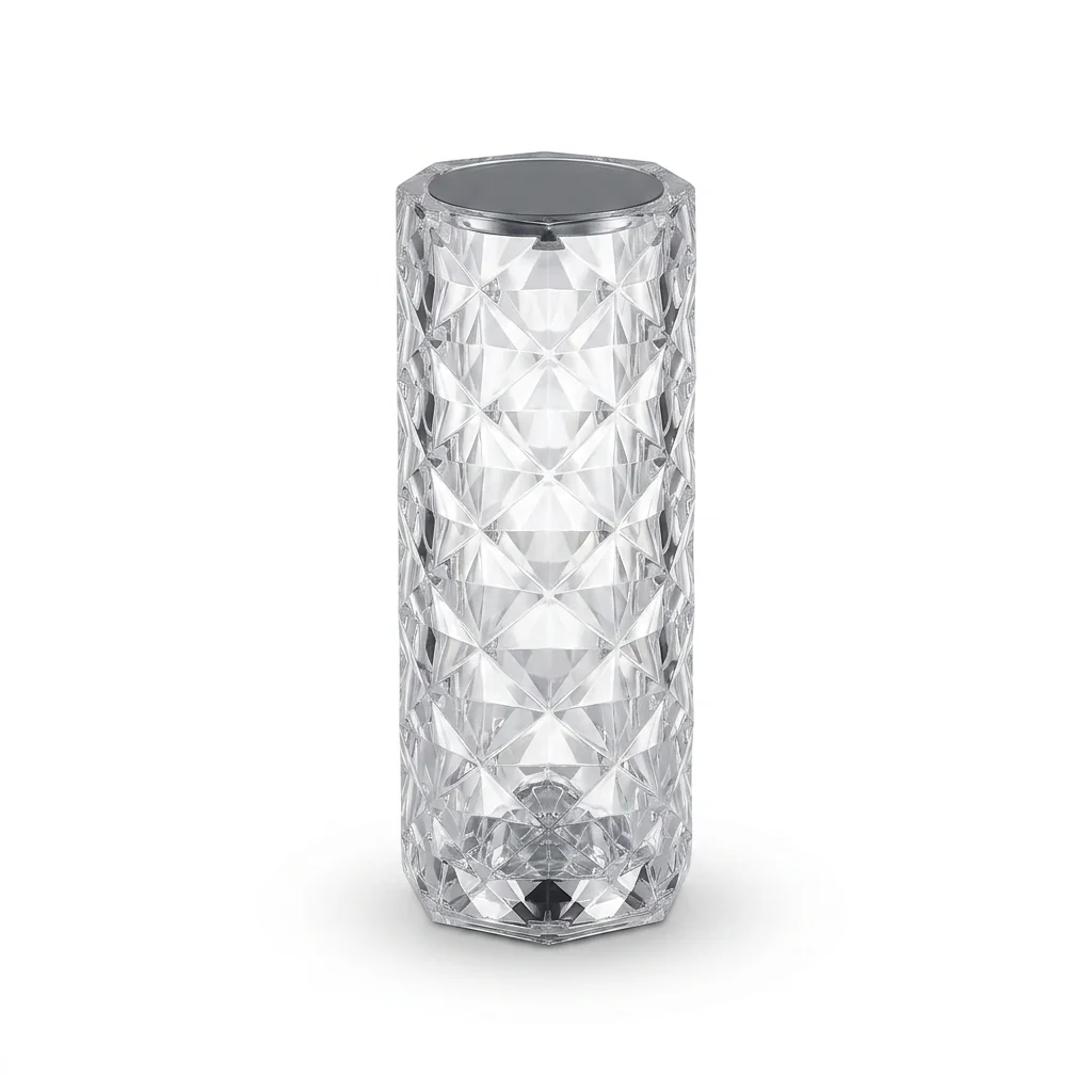 Luxury Acrylic Touch Table Lamp Jewel-Like RGB Mood Glow Carefully Designed