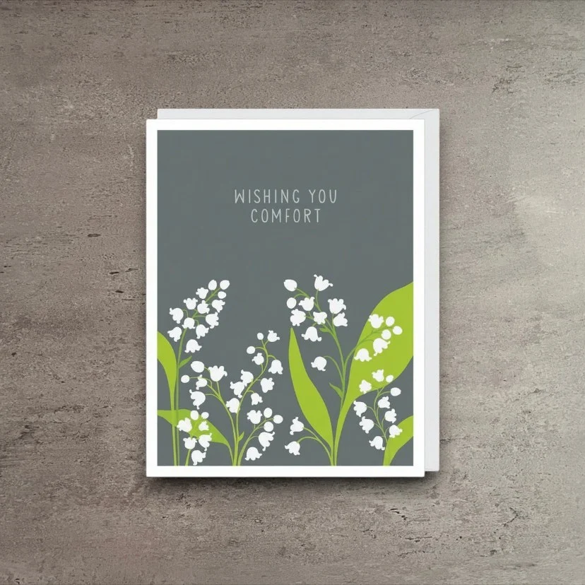 Optimized Lily of the Valley Sympathy Card User-Friendly