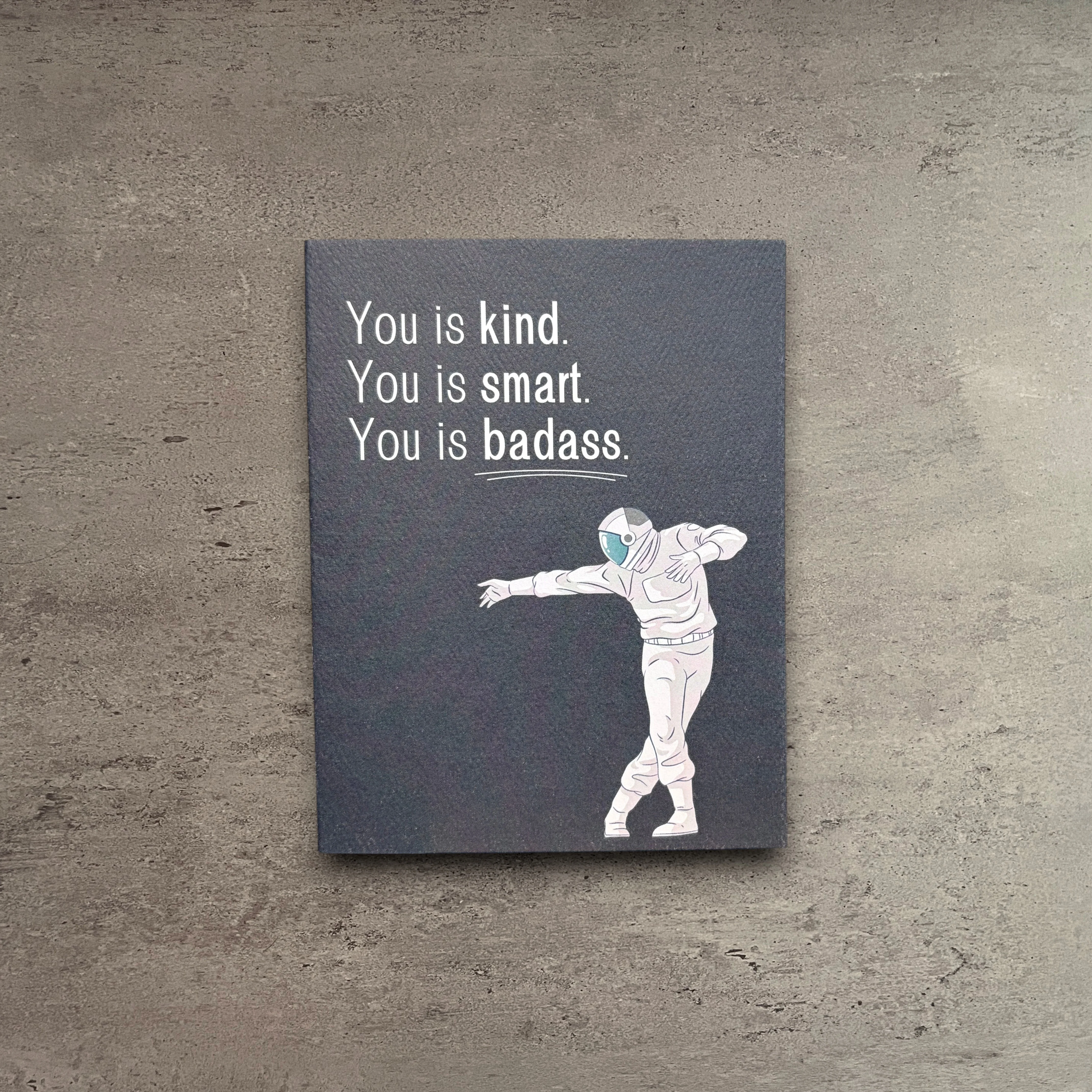 Sophisticated You is Badass Greeting Card Original