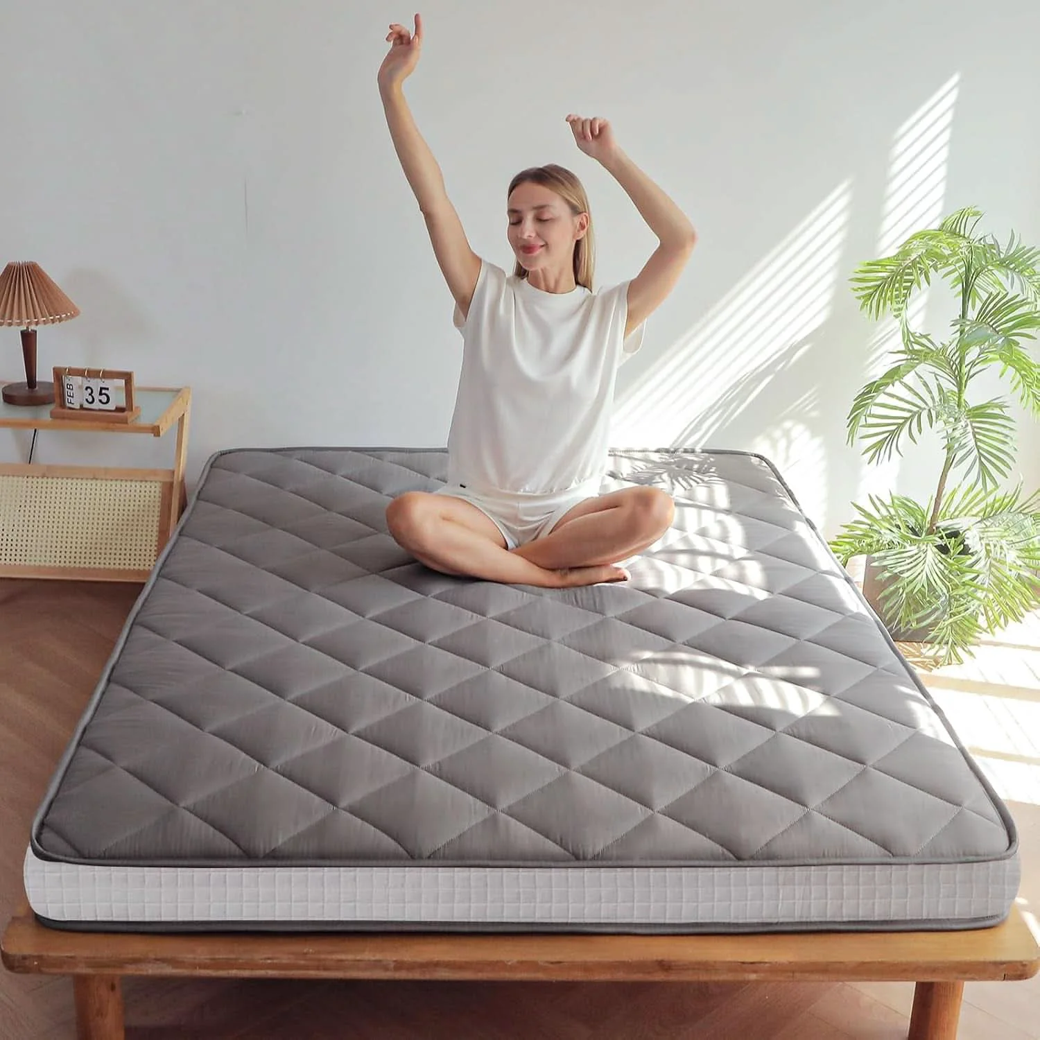 Premium Extra Thick Six Inch Futon Mattress for Comfortable Sleep Fine Crafted
