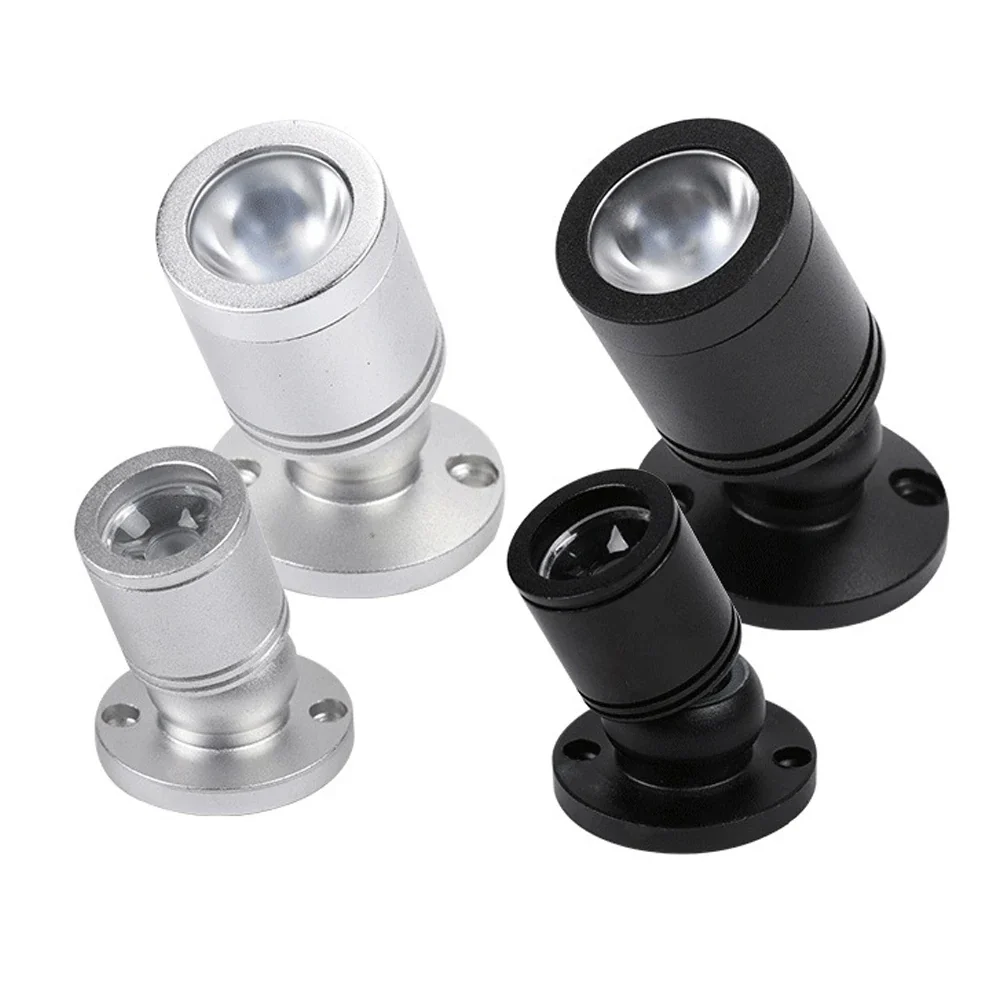 Casual Pact Mini LED Spotlight – USB Display Down Light for Cabinets Jewellery Shelf Displays Warm Cool Colour 1W 3W Premium