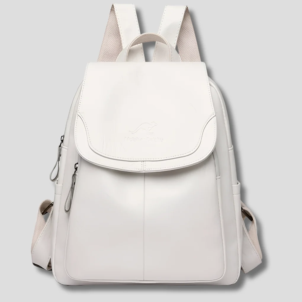 Superior Pact Women’s Anti-Theft Backpack – Leather-Look Travel Rucksack with Organised Interior 10 Colours Exclusive