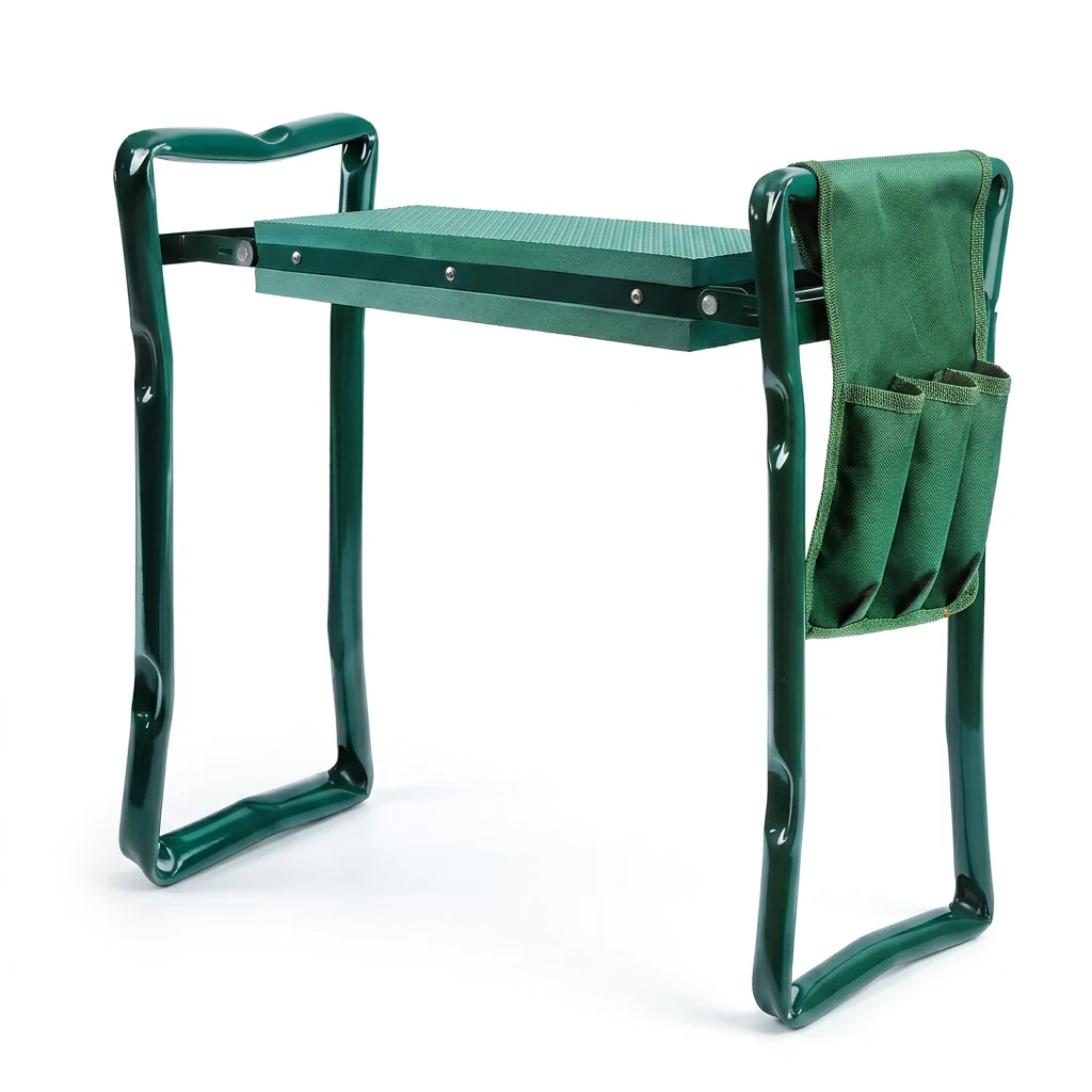 Authentic 2-in-1 Garden Kneeler Seat Foldable with Tool Bag Genuine