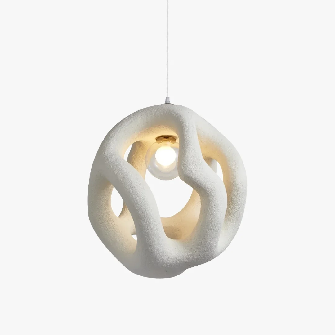 Outstanding Round Hollow Pendant Lamp Authentic