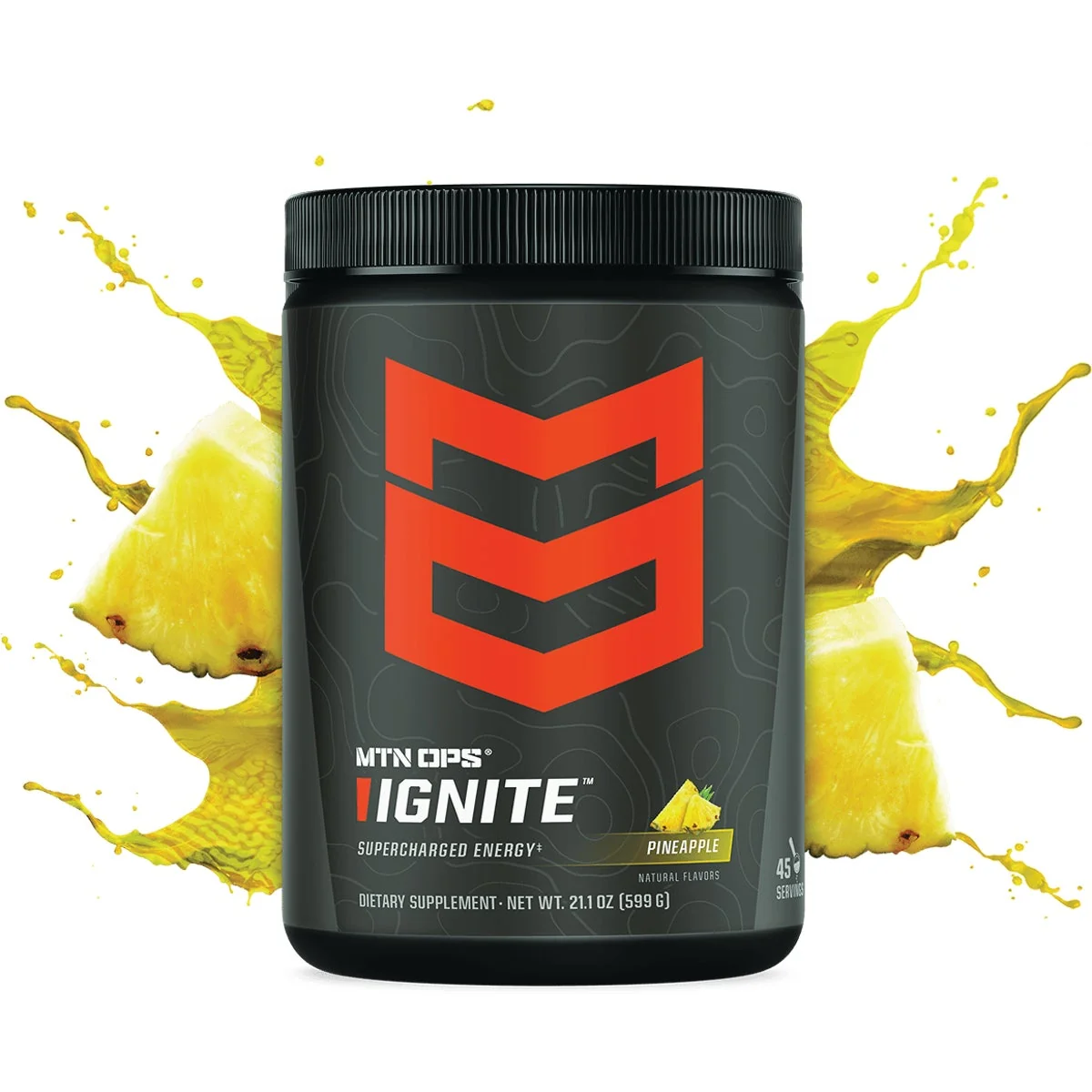 User-Friendly MTN OPS Ignite Pineapple Scoop Energy Drink Mix Next-Generation