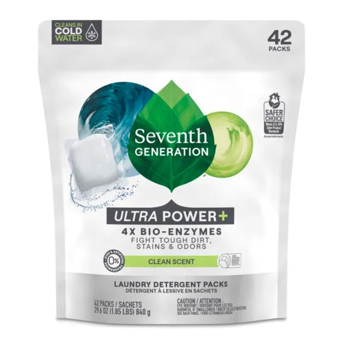 Premium Material Seventh Generation Ultra Power Plus Laundry Detergent Packs Sustainable