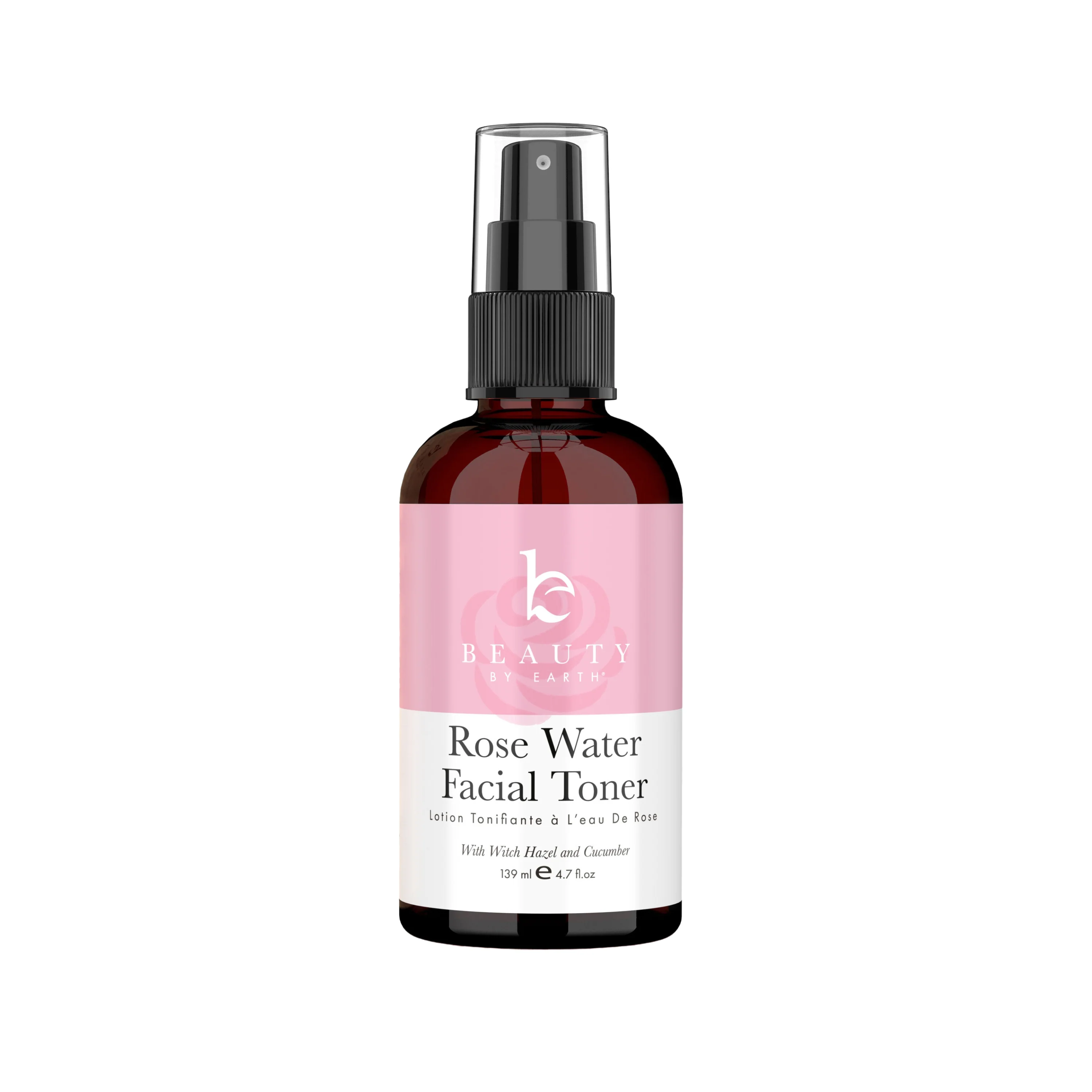 World-Class Beauty by Earth Facial Toner with Witch Hazel Rose Petal Water Detailed