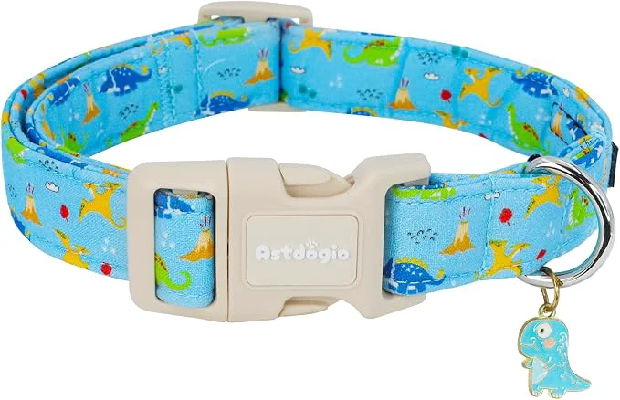 Specialty Dinosaur Dog Collar for Small Dogs Cute Puppy Collars Expertly Made