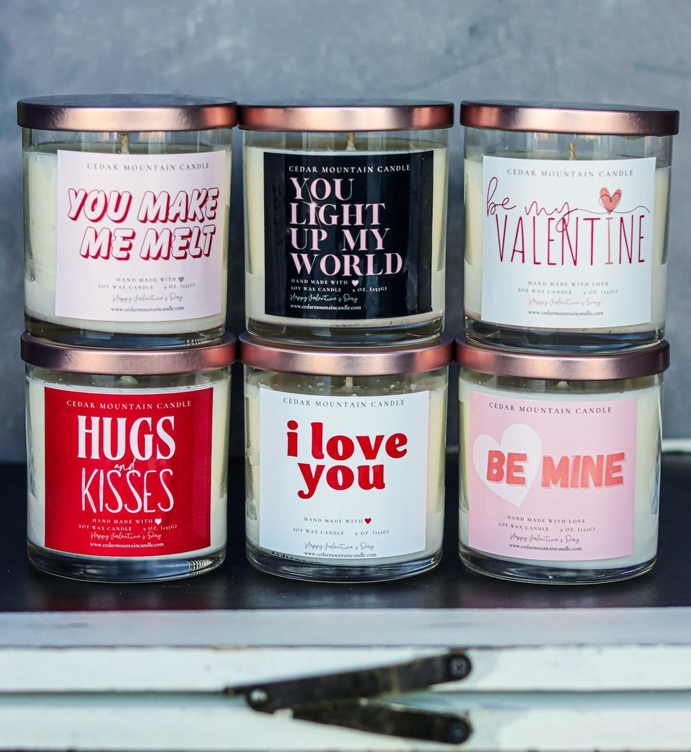 Elite Valentine’s Day Scented Soy Candle 9 oz Whiskey Glass Jar Recyclable