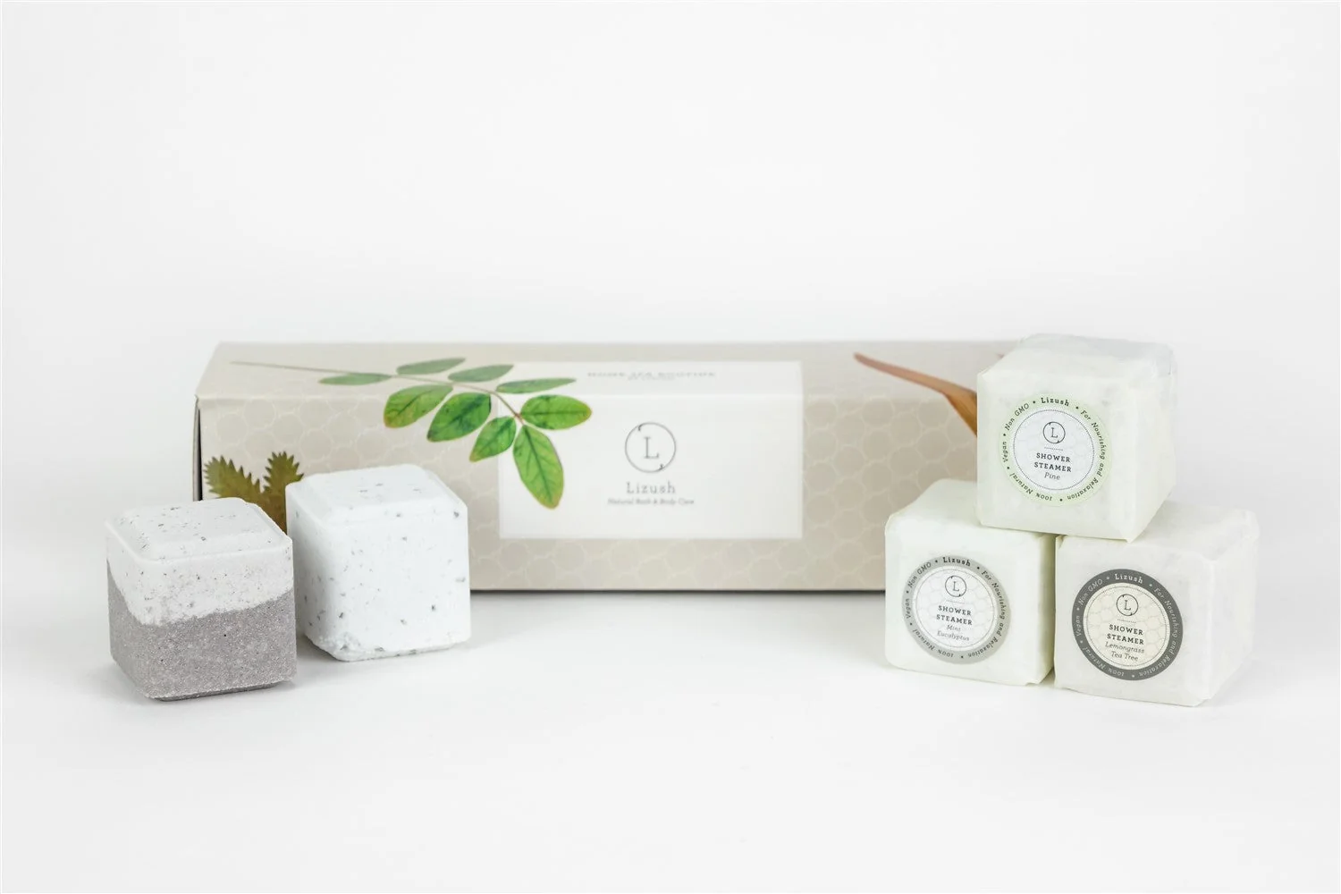 High-Grade Earthy Shower Steamer Gift Box – 5 Natural Steamers High-Performance