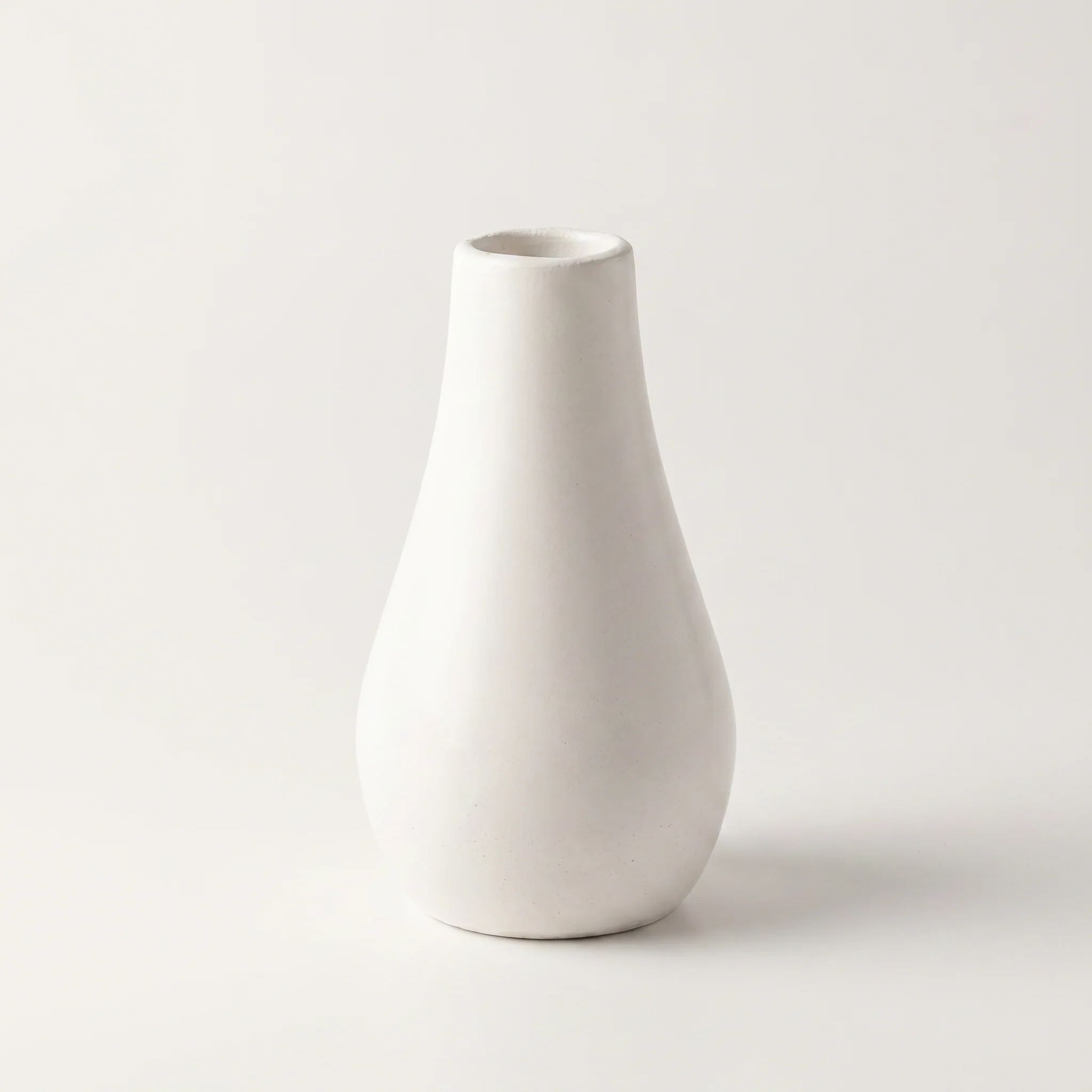 High-Performance Classic Milk Bottle Vase Gypsum White 5 Smart
