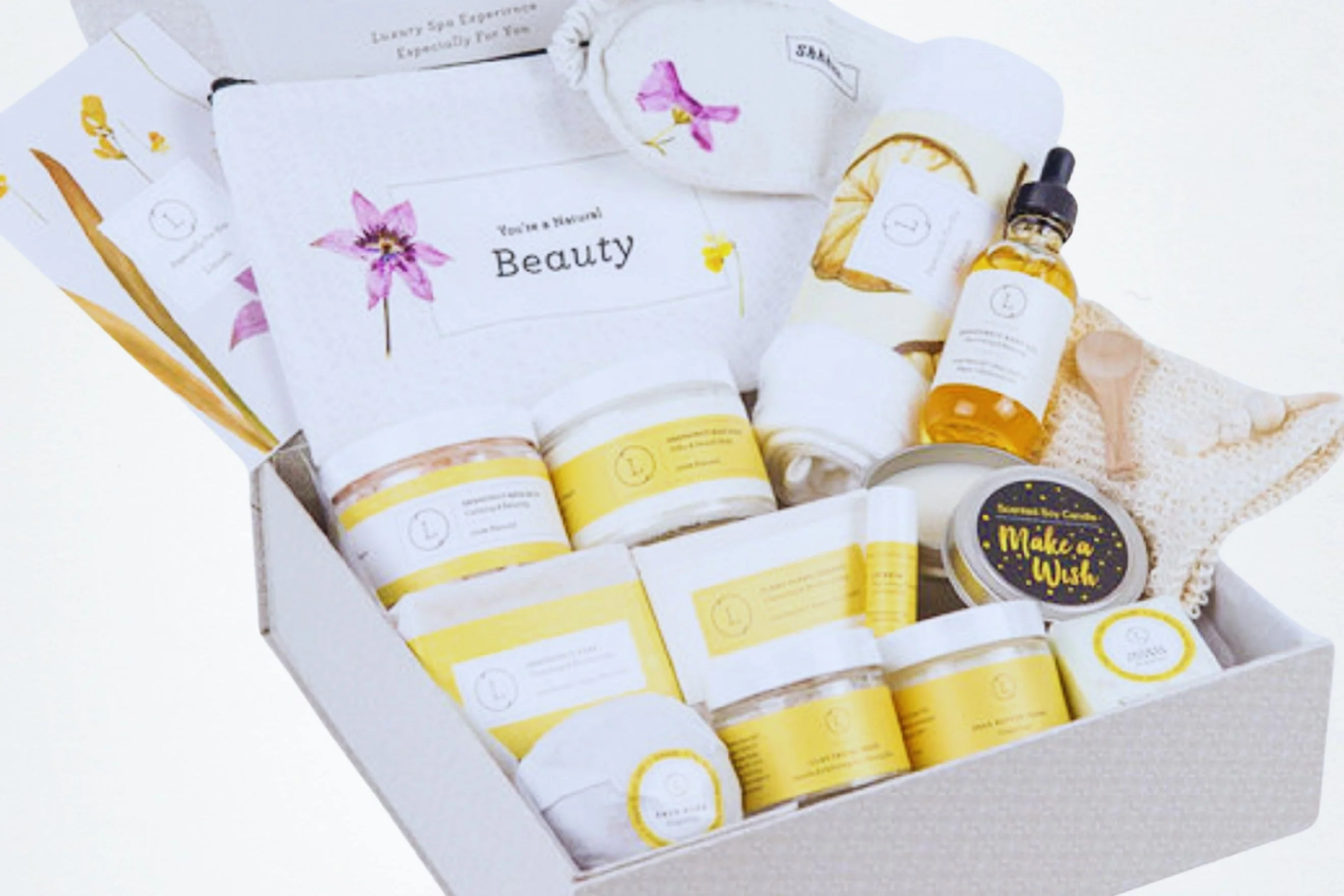 Contemporary Cheer Up Citrus Sunshine Gift Basket – Natural Get Well Spa Gift Lightweight