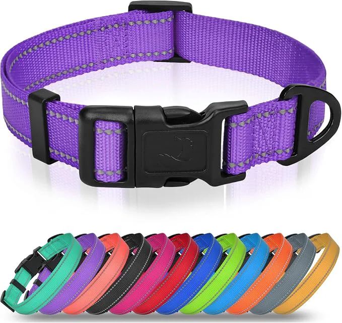 Authentic Joytale Small Dog Collar Reflective and Adjustable Nylon Collar Prestigious