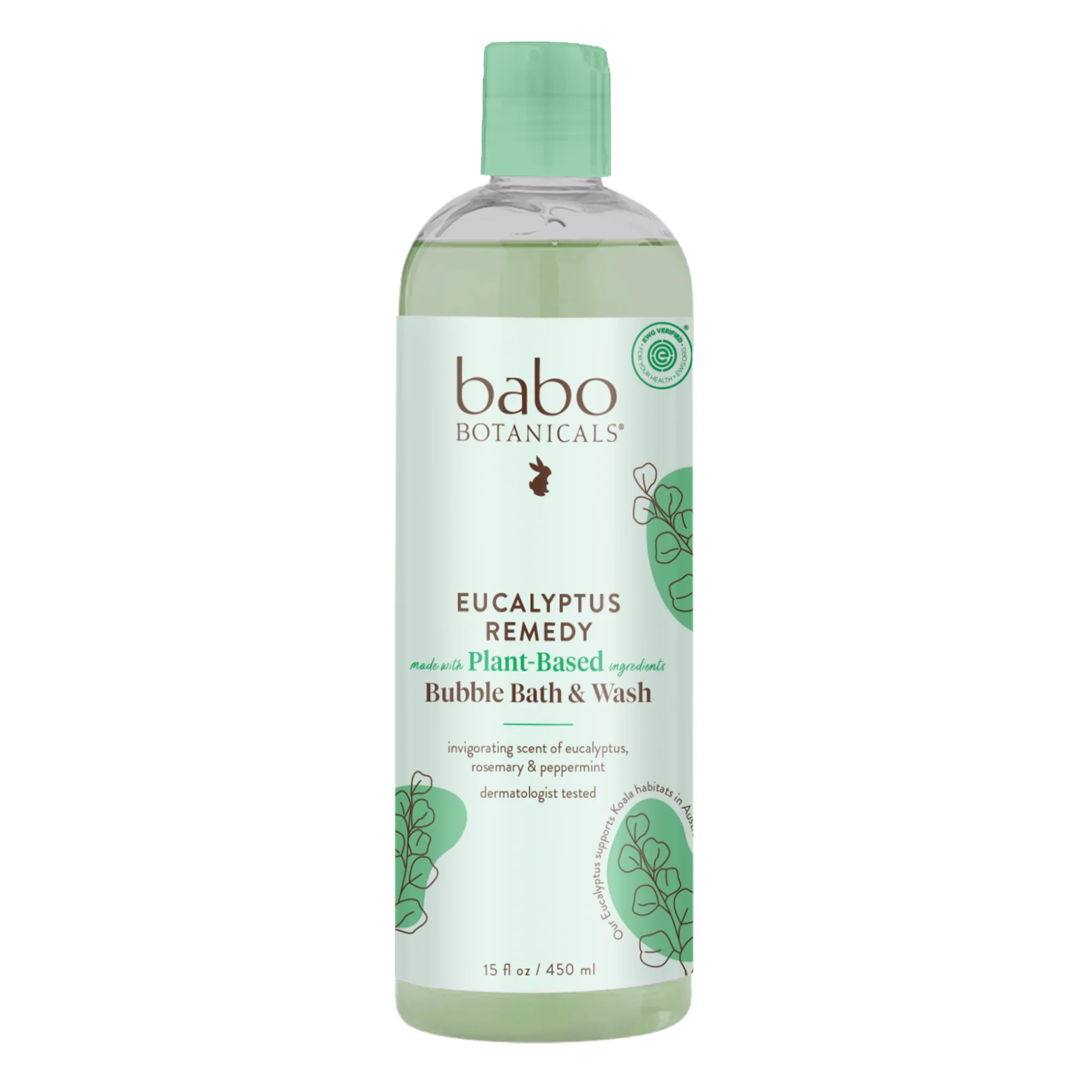 Next-Generation Babo Botanicals Eucalyptus Body Wash Bubble Bath Safe