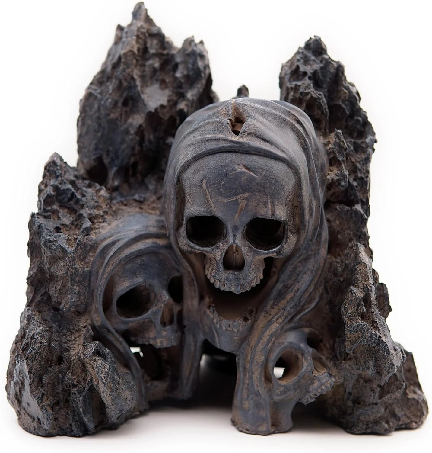 Unique Fish Tank Decor Rocks.Aquarium Decoration Model.Easy and Quick Solution for Aquascaping. Skull Canyon Clean