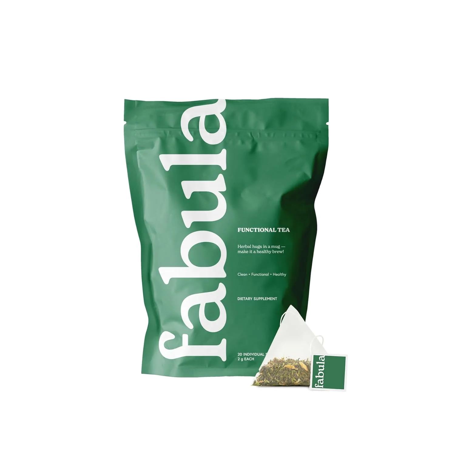 Fabula Menopause Herbal Tea – Organic Herbal Blend for Menopause Support with Peppermint Lemon Balm Black Cohosh – Caffeine- Stress Relief Soft