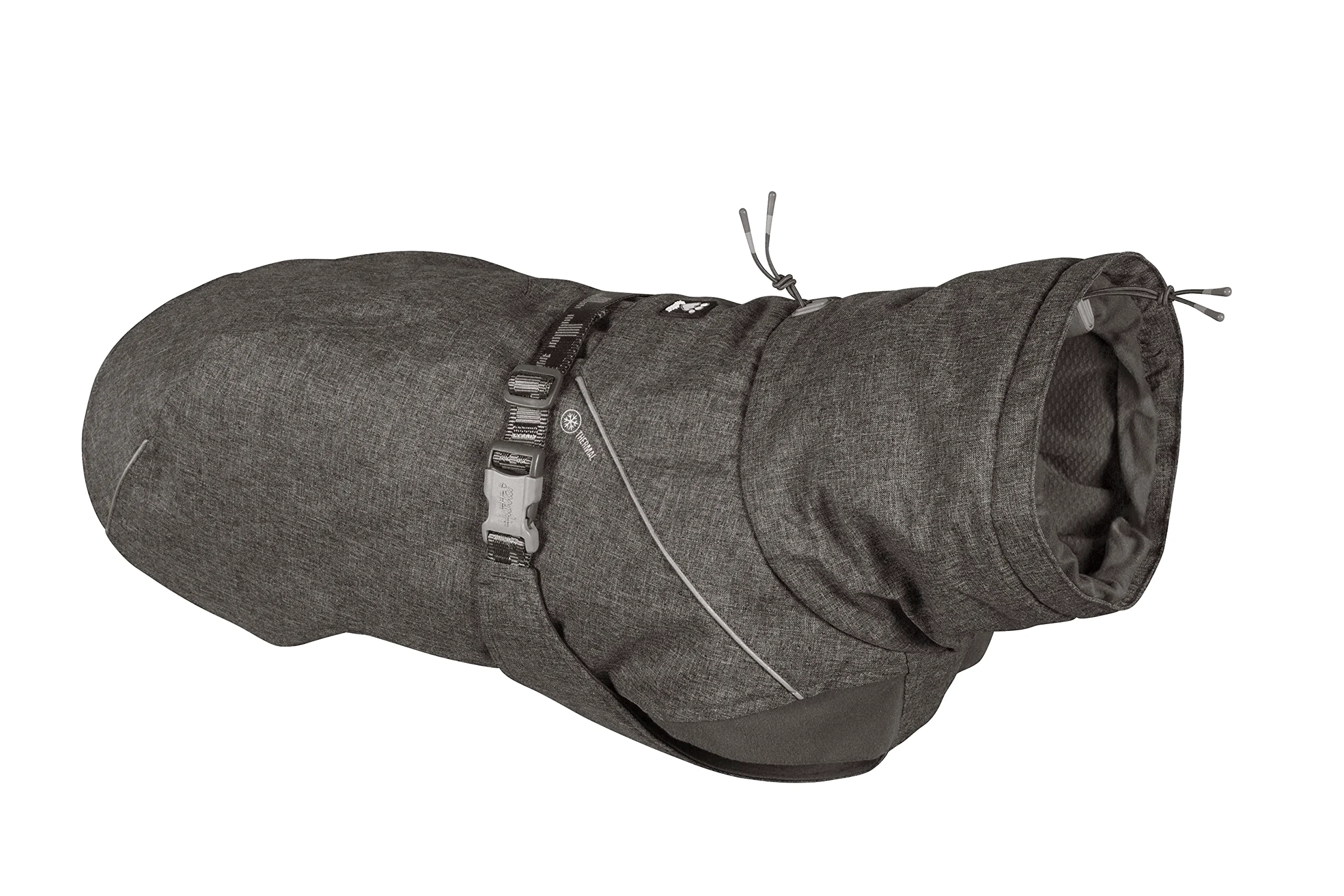 Professional Hurtta Expedition Parka 18 in BlackBerry – Winter Dog Coat for Cold-Weather Adventures Environmentally Friendly