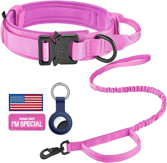 Casual DAGANXI Tactical Dog Collar Adjustable Military Training Nylon Dog Collar Reliable