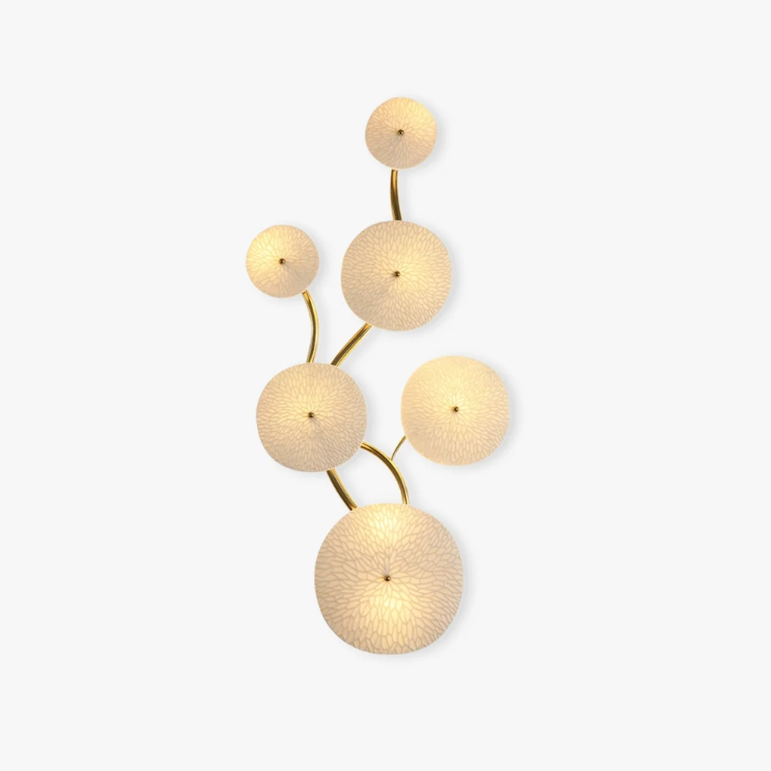 Sophisticated Lotus Petal Wall Lamp Dependable