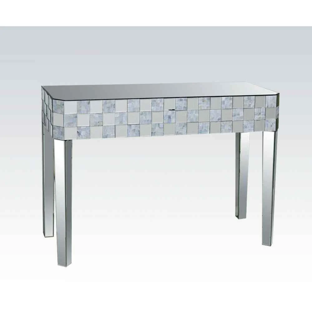 Sustainable Nasa – Console Table – Mirrored Mother of Pearl Casual