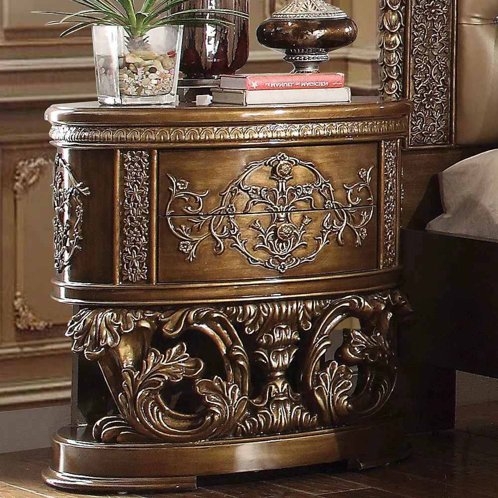 Optimized Constantine – Nightstand – Brown Gold Smart