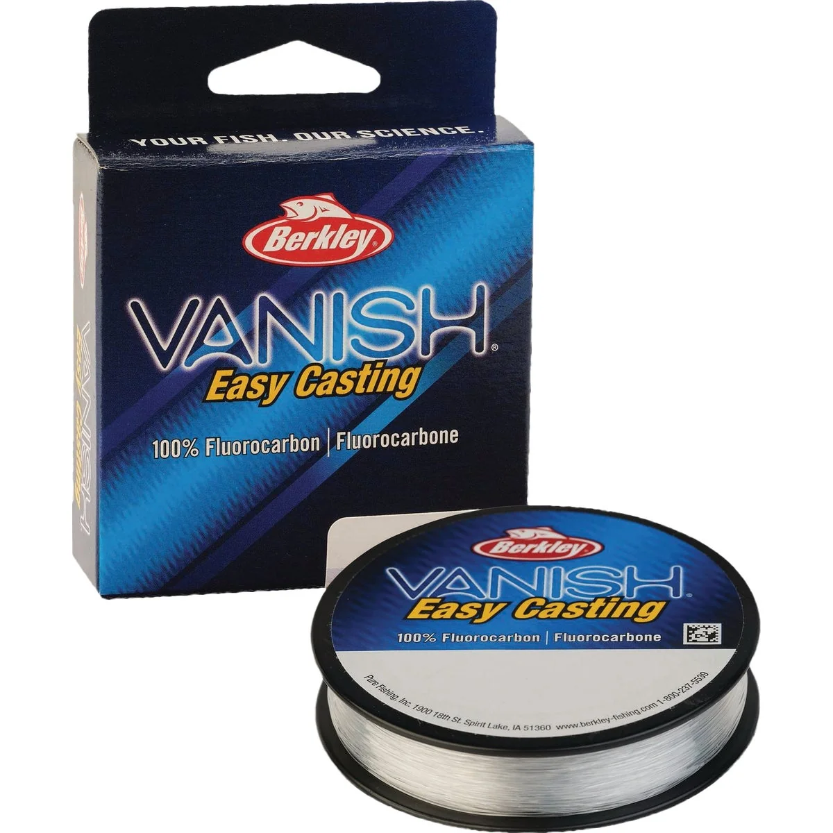 Prestigious Berkley Vanish Clear 10 Lb. 110 Yd. Clear Fishing Line Premium Material