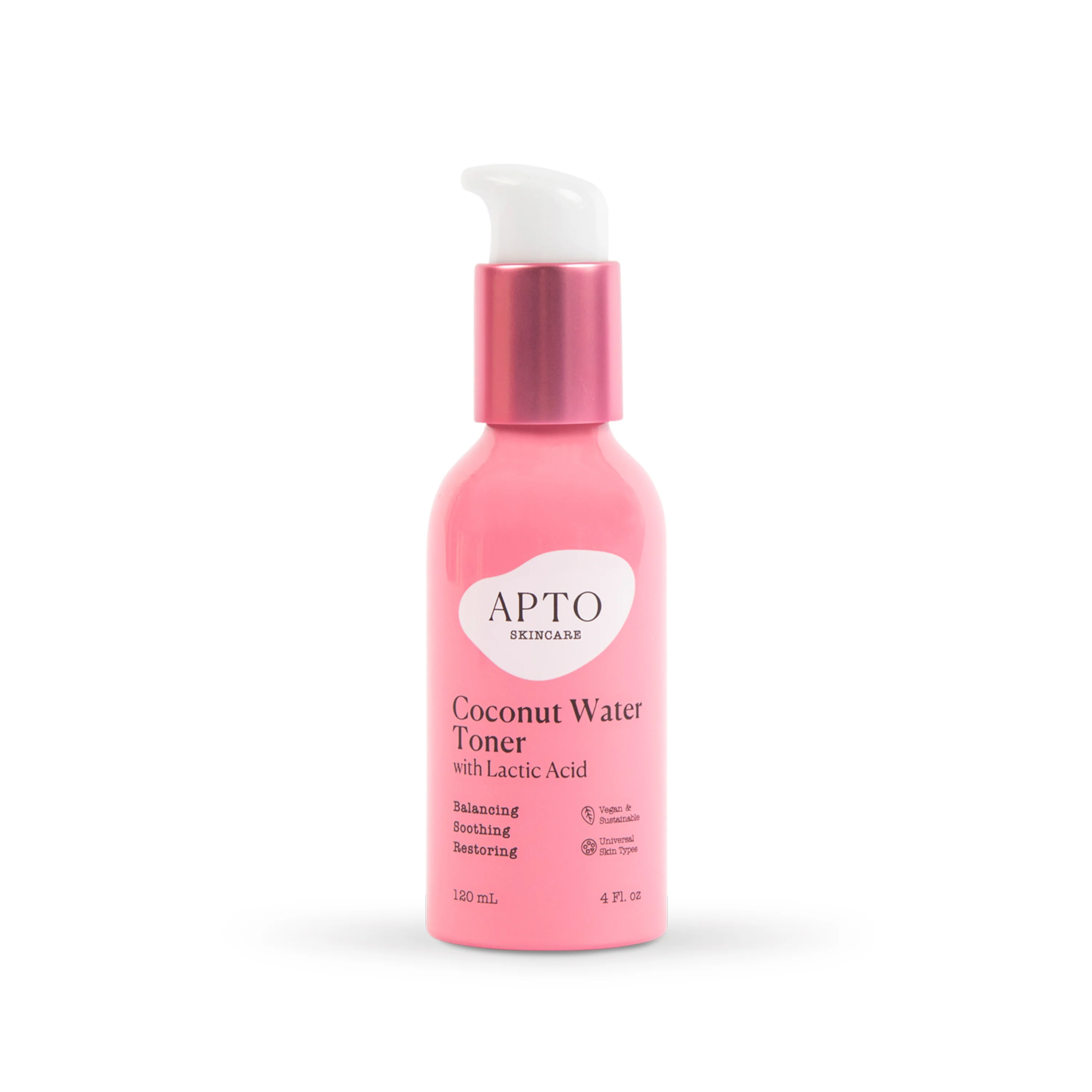 Genuine APTO Skincare Coconut Water Toner with Lactic Acid Balancing Hydrating Toner Smooth
