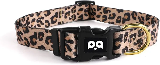Convenient QQPETS Adjustable Soft Dog Collar Print Flower Pink Multicolor Cute Patterns Pure