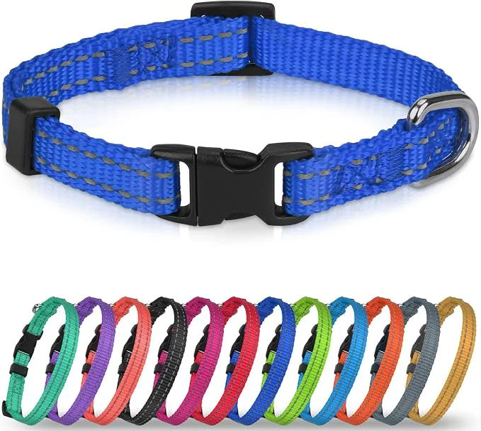 Exclusive Joytale Small Dog Collar Reflective and Adjustable Nylon Collar Trendy