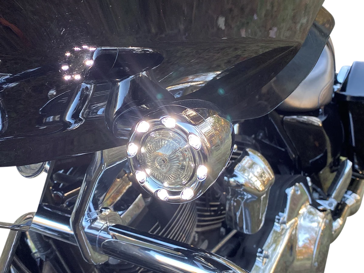 Smooth Custom Dynamics Bullet Turn Signal 1157 – Chrome – Smoke Lens PB-BR-AW-57-CS Exclusive