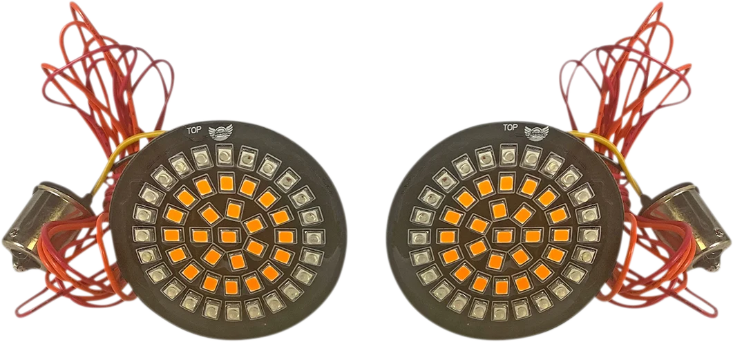Enhanced Custom Dynamics Bullet Rear Turn Signal 1156 – Amber Lens GEN-4-AR2-1156 Traditional