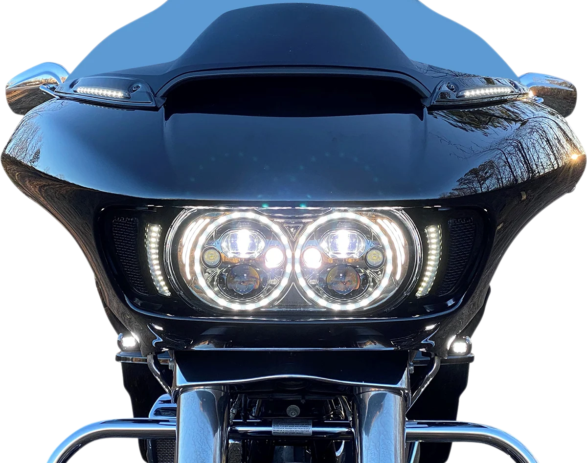 Luxury Custom Dynamics Turn Signal – FLTR – Chrome PB-RG-TS-15-C Safe