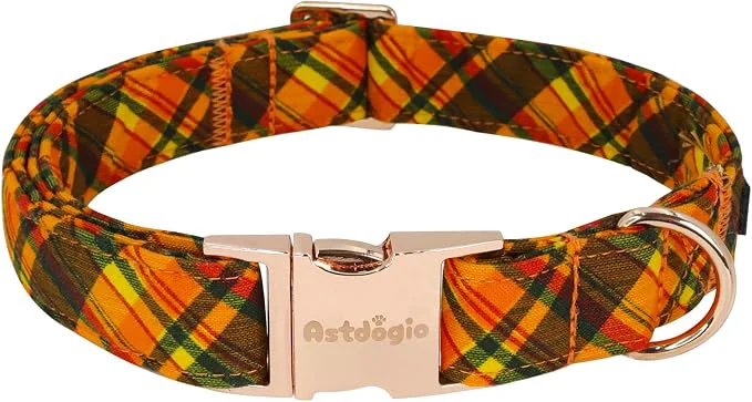 Refined Cotton Fall Dog Collar Halloween Dog Collars Consistent