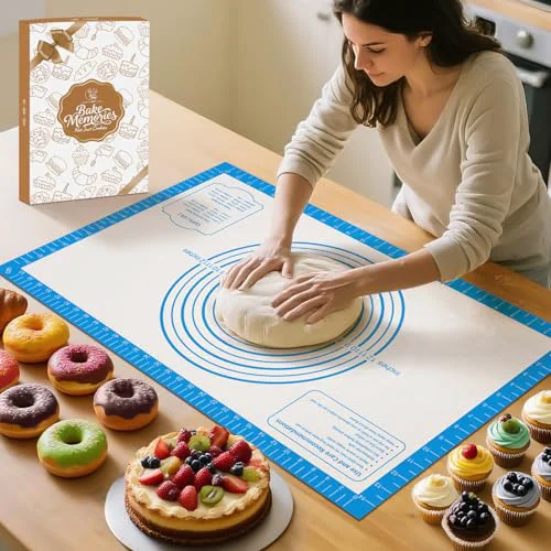 Relaxed Silicone Pastry Mat for Dough Rolling Refined
