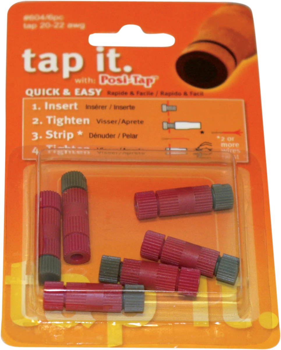 Fine Crafted Custom Dynamics Posi-Lock Wire Connectors 20-22 Gauge – 6PK 604 Crafted