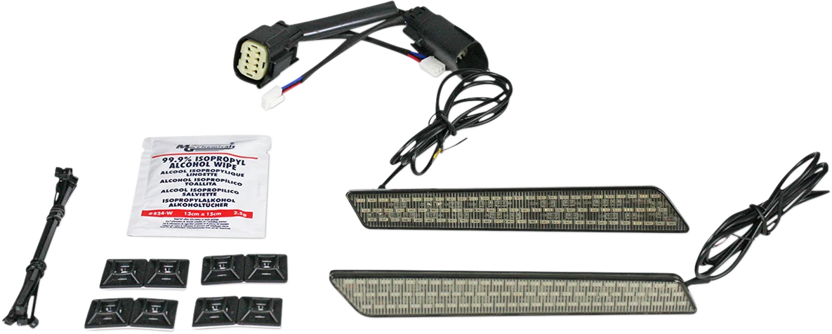 Crafted Custom Dynamics Saddlebag Latch Lights – SS8 – Smoke CD-LATCH-SS8-S Quality