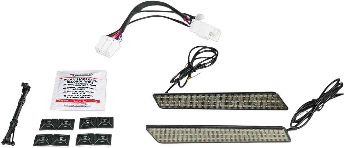 Specialty Custom Dynamics Saddlebag Latch Lights – ’97-’13 – Smoke CD-LATCH-HD-S Eco-Friendly