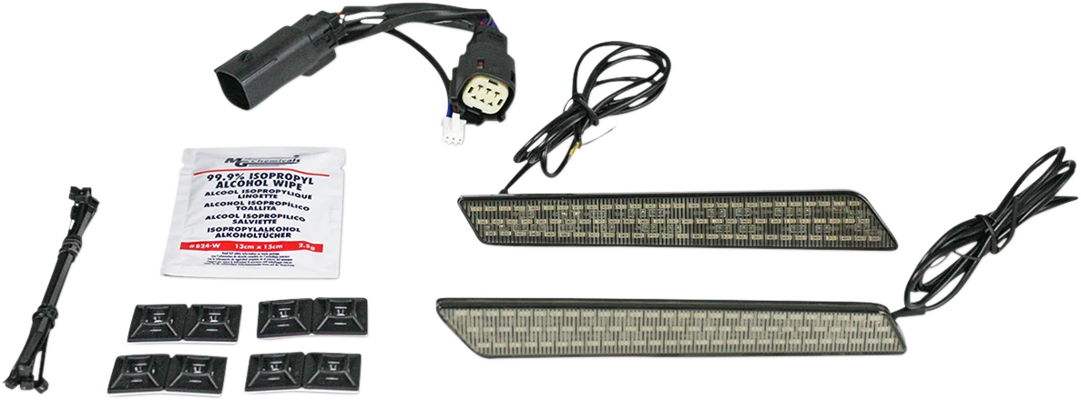 Eco-Friendly Custom Dynamics Saddlebag Latch Lights – SS6 – Smoke CD-LATCH-SS6-S High-End