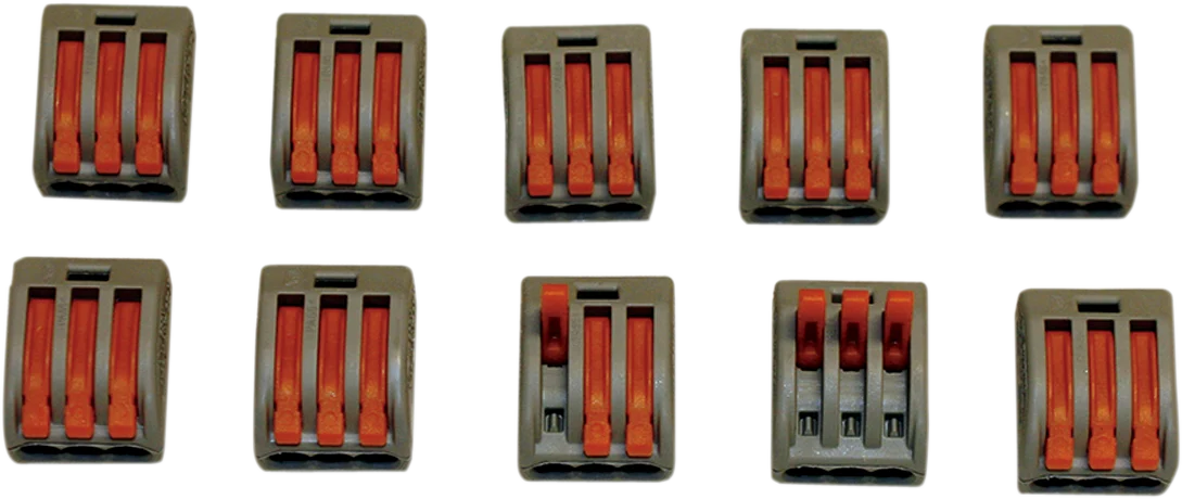 Exceptional Custom Dynamics Wiring Cage Clamps 3-Spot – 10PK CG23 Authentic