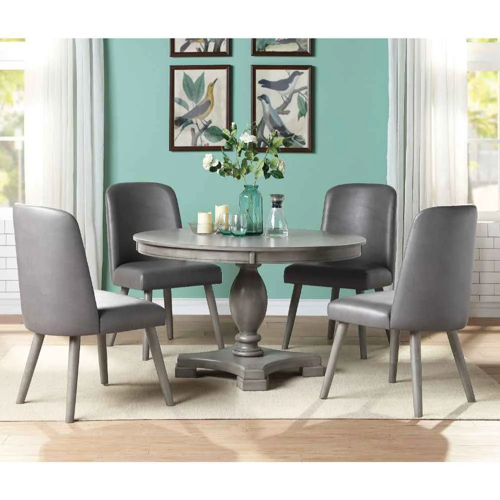 High-End Waylon – 30 Dining Table – Gray Oak Powerful