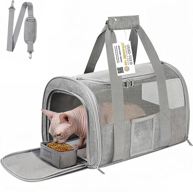Sustainable Cat Carrier Pet Dog Carrier Airline Specialty