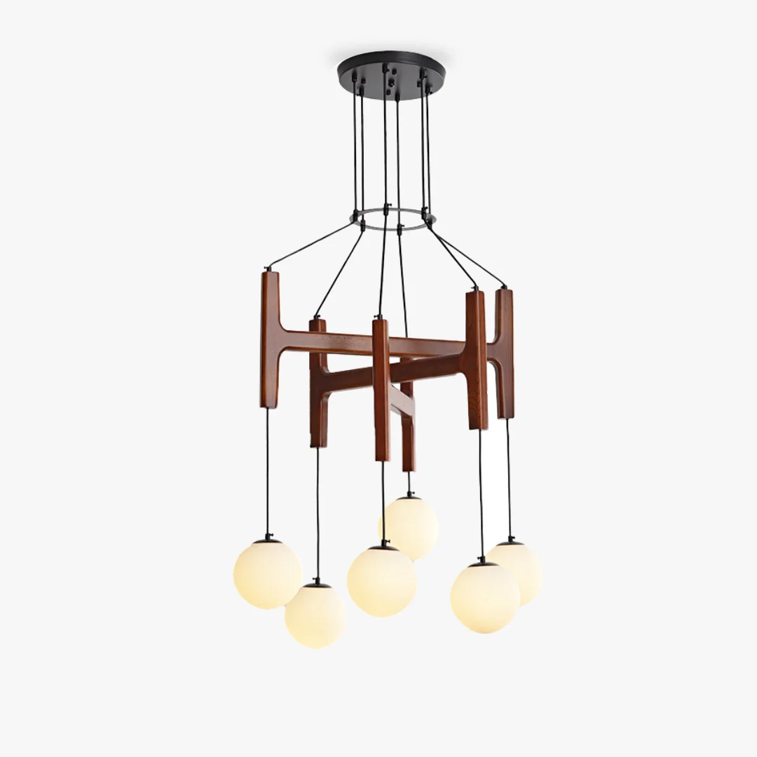 Next-Generation Astra Wood Chandelier User-Friendly