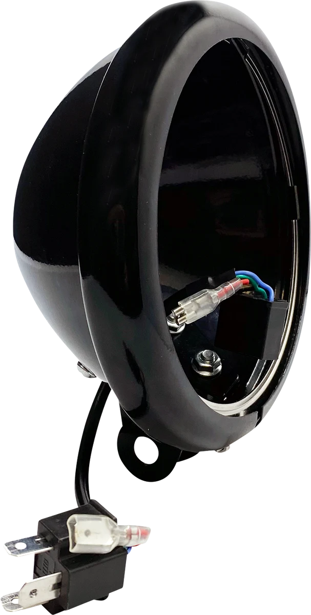 Elite Custom Dynamics Headlight Bucket – 5-3 4 – Black CD-18ST-BUCKET Flexible