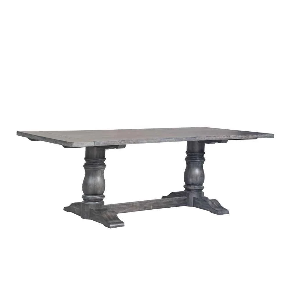 Refined Leventis – 30 Dining Table – Weathered Gray Powerful